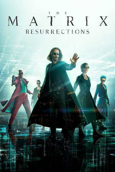 The Matrix Resurrections Hindi Dubbed Movie Poster (2021)