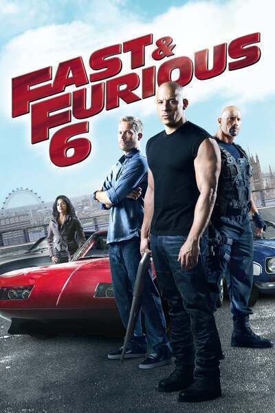 Fast & Furious 6 Hindi Dubbed Movie Poster (2013)