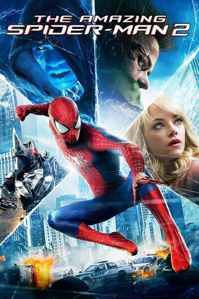 The Amazing Spider-Man 2 Hindi Dubbed Movie Poster (2014)