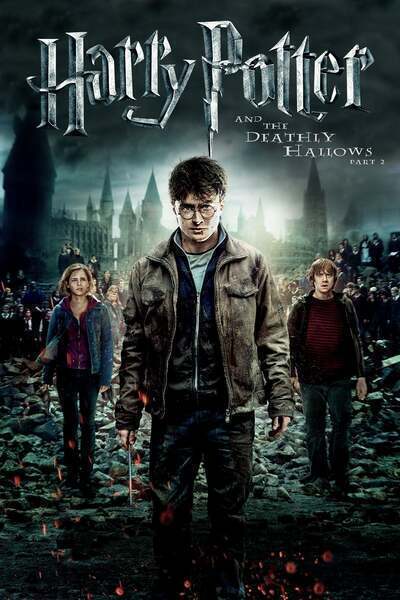 Harry Potter and the Deathly Hallows: Part 2 Hindi Dubbed Movie Poster (2011)