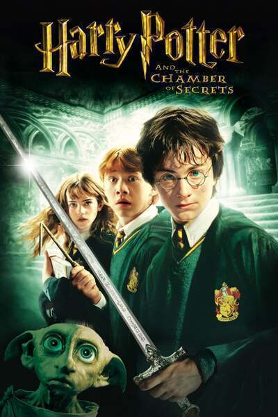 Harry Potter and the Chamber of Secrets Hindi Dubbed Movie Poster (2002)