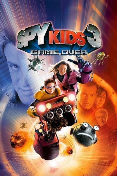 Spy Kids 3-D: Game Over Hindi Dubbed Movie Poster (2003)