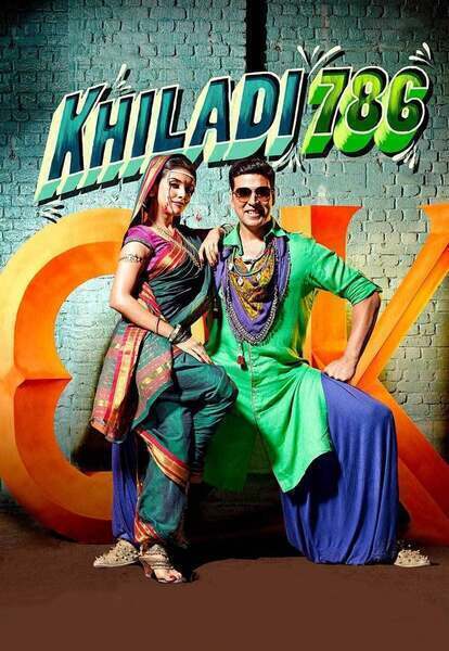 Khiladi 786 Hindi Dubbed Movie Poster (2012)