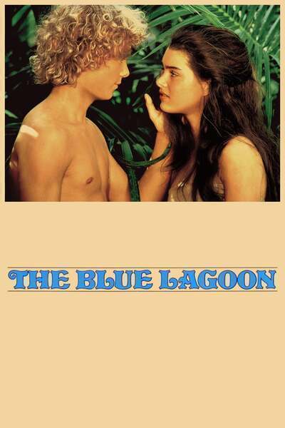The Blue Lagoon Hindi Dubbed Movie Poster (1980)