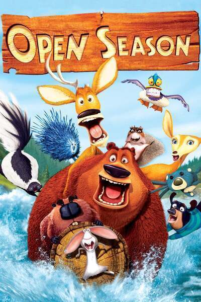 Open Season Hindi Dubbed Movie Poster (2006)