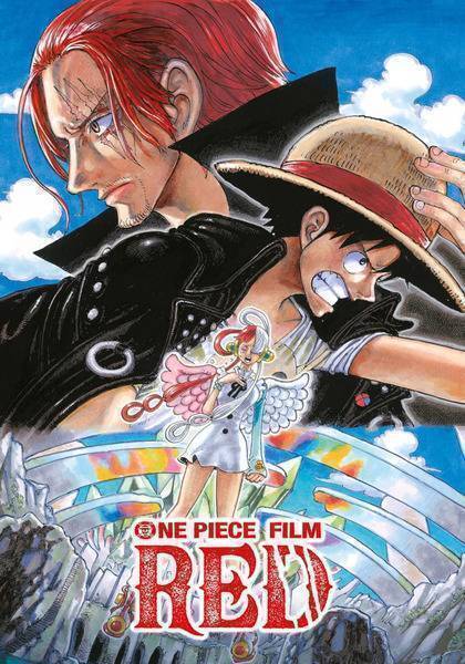 One Piece Film Red Hindi Dubbed Movie Poster (2022)