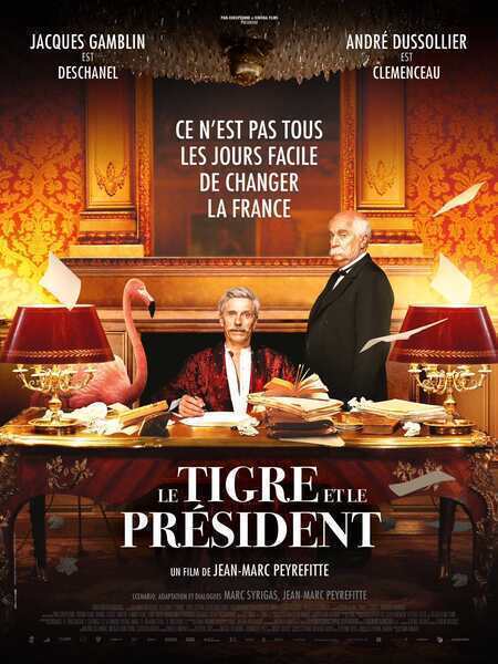 Le Tigre et le Président Hindi Dubbed Movie Poster (2022)