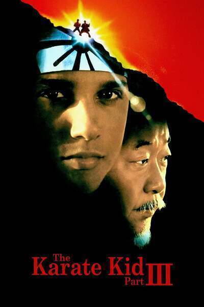 The Karate Kid Part III Hindi Dubbed Movie Poster (1989)