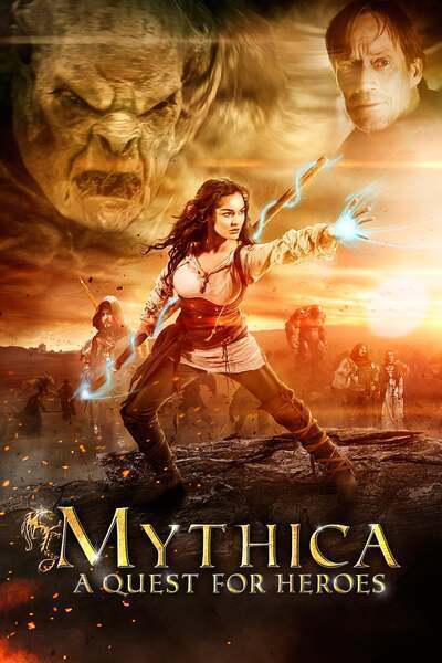 Mythica: A Quest for Heroes Hindi Dubbed Movie Poster (2014)