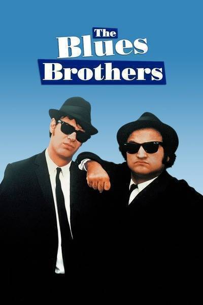 The Blues Brothers Hindi Dubbed Movie Poster (1980)