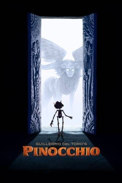 Guillermo del Toro's Pinocchio Hindi Dubbed Movie Poster (2022)
