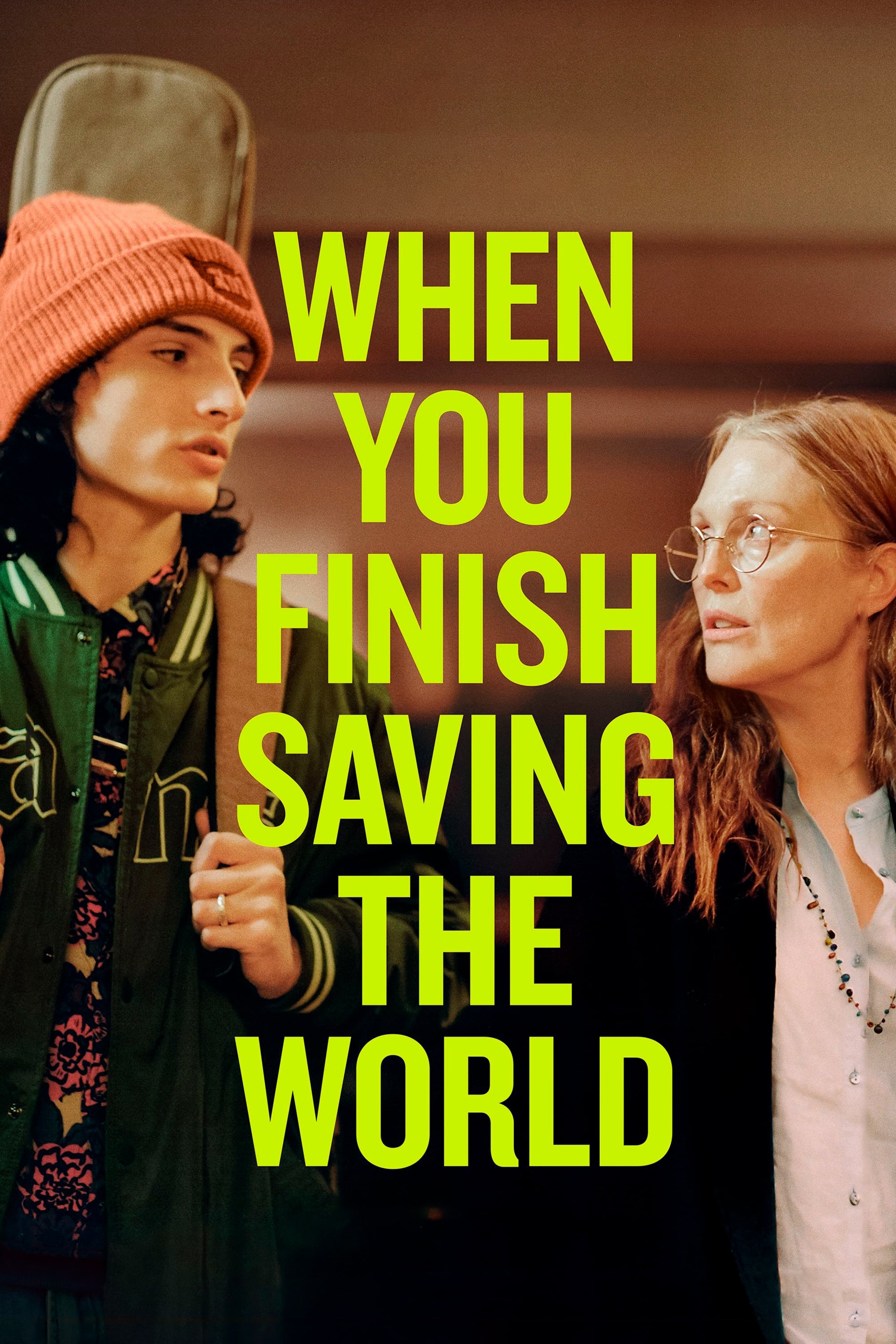 When You Finish Saving The World Hindi Dubbed Movie Poster (2022)