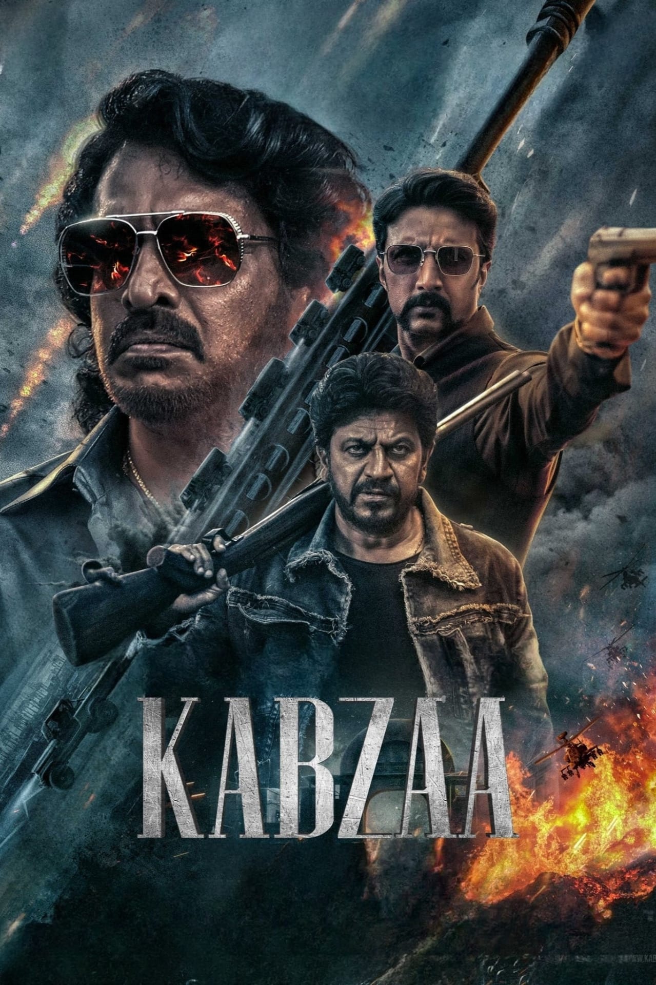 Kabzaa Hindi Dubbed Movie Poster (2023)