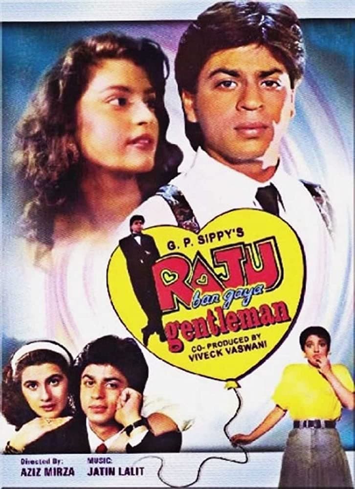 Raju Ban Gaya Gentleman Hindi Dubbed Movie Poster (1992)