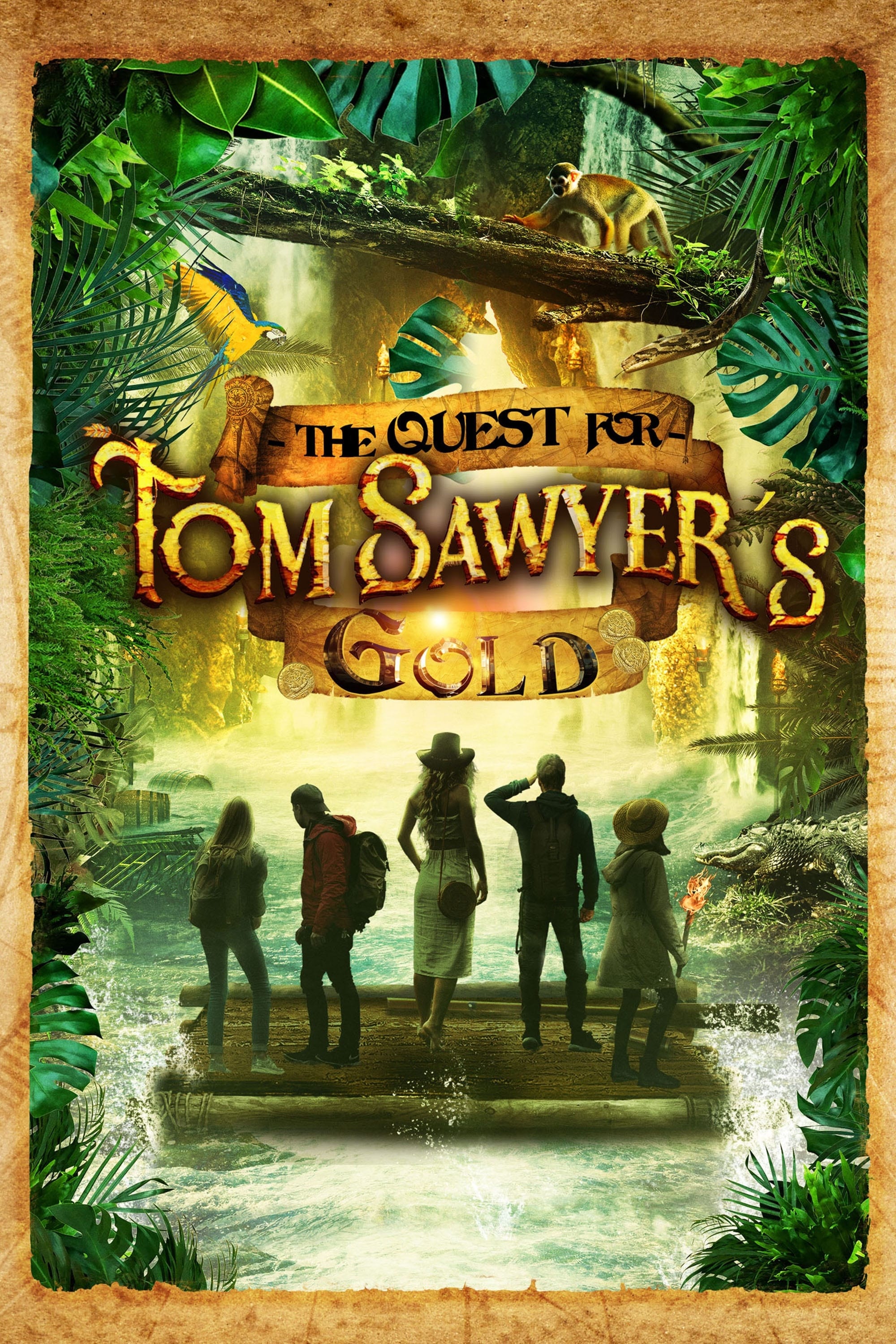 The Quest for Tom Sawyer's Gold Hindi Dubbed Movie Poster (2023)
