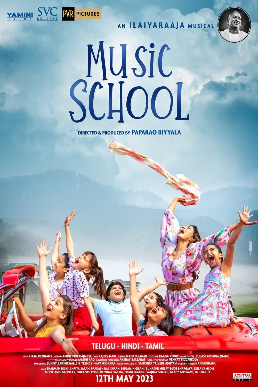Music School Hindi Dubbed Movie Poster (2023)