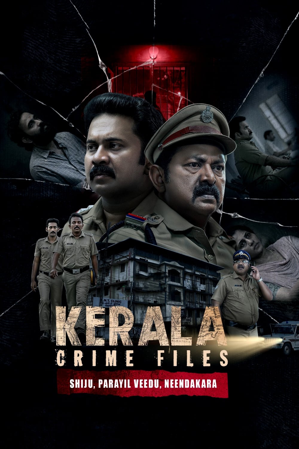 Kerala Crime Files: Shiju, Parayil Veedu, Neendakara Hindi Dubbed Movie Poster (2023)