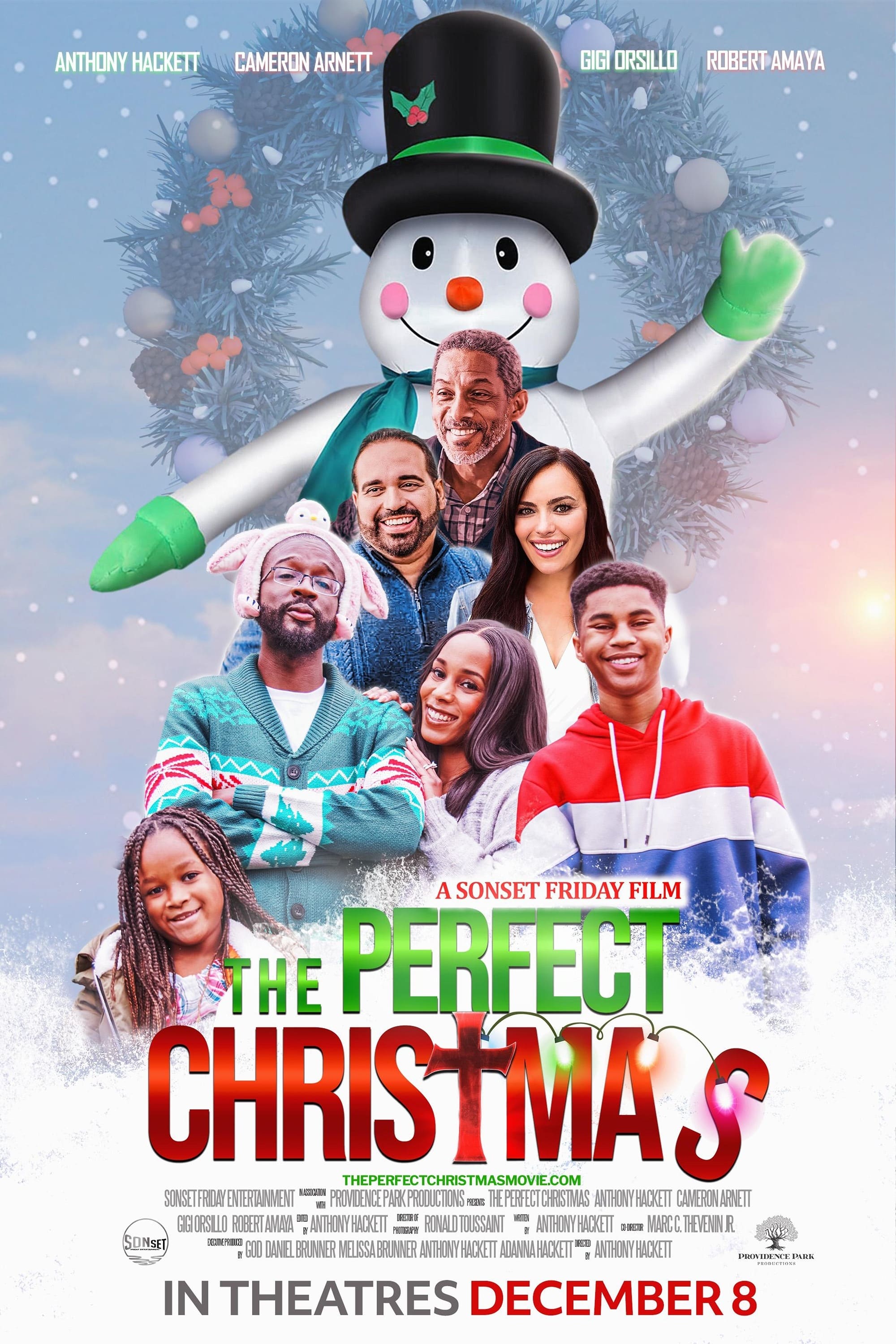 The Perfect Christmas Hindi Dubbed Movie Poster (2023)
