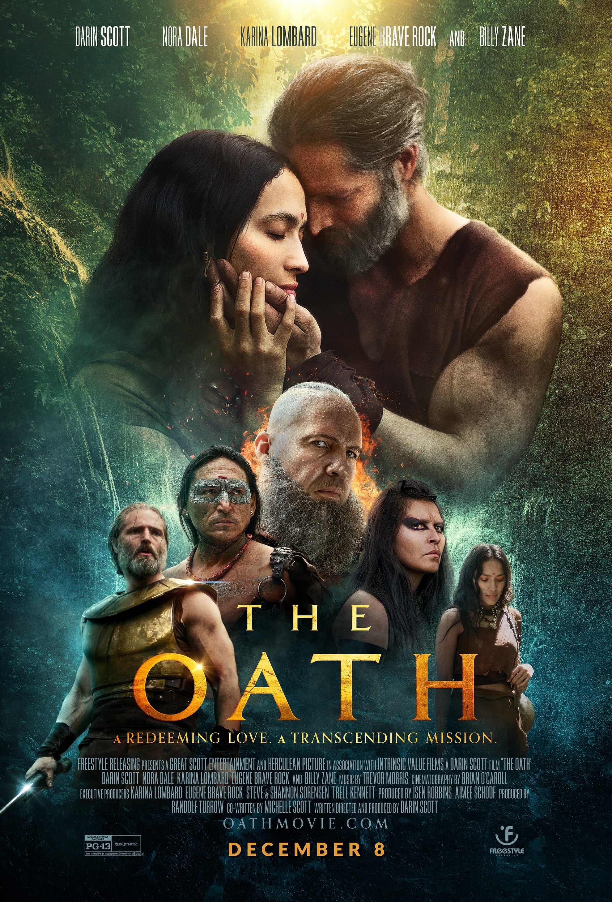 The Oath Hindi Dubbed Movie Poster (2023)