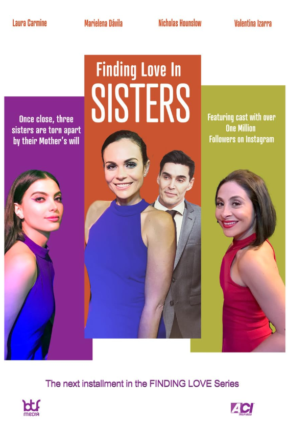 Finding Love in Sisters Hindi Dubbed Movie Poster (2024)