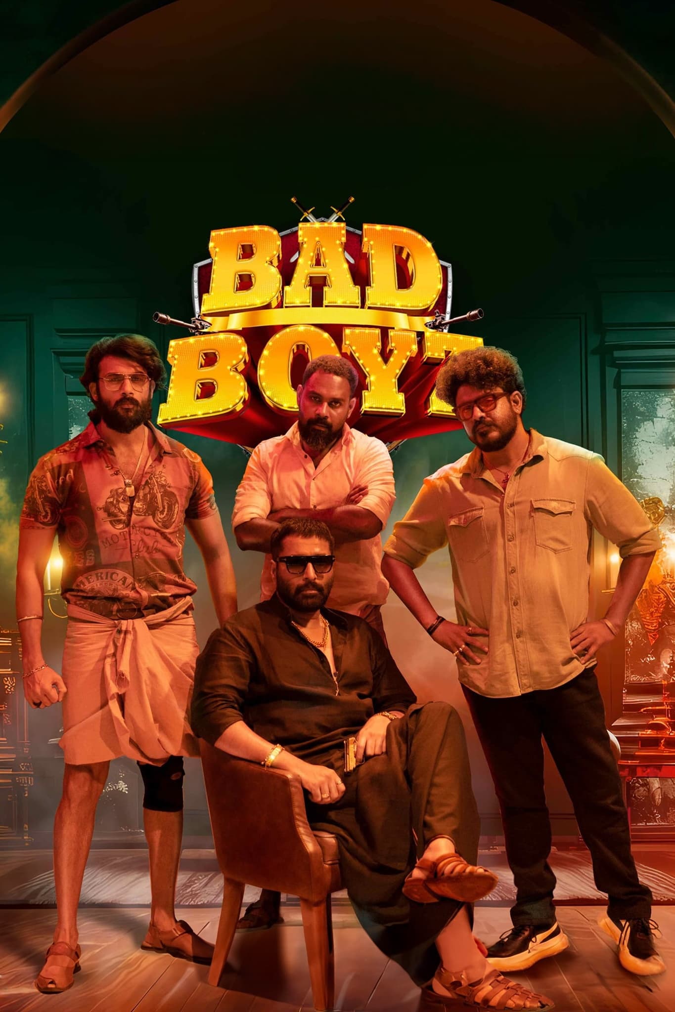 Bad Boyz Hindi Dubbed Movie Poster (2024)