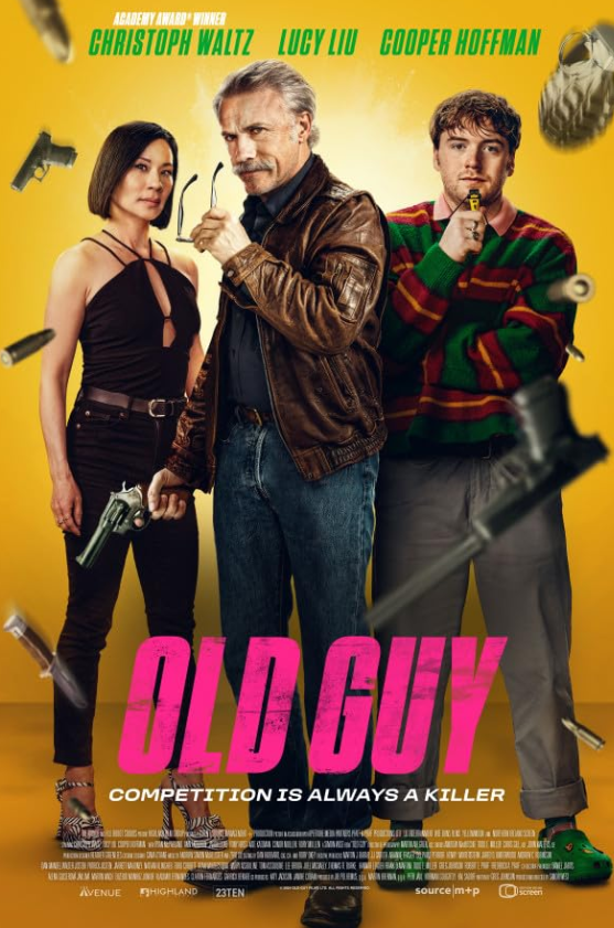 Old Guy Hindi Dubbed Movie Poster (2024)