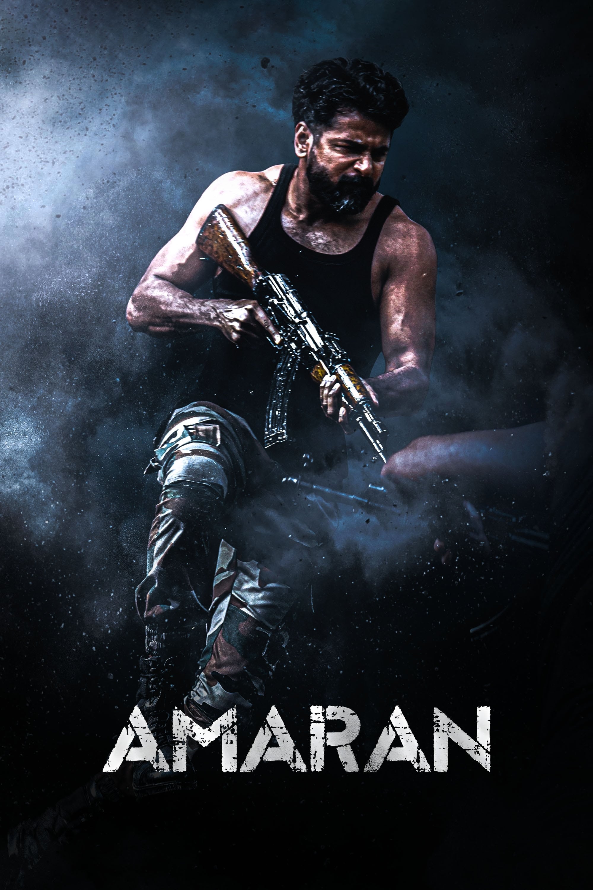 Amaran Hindi Dubbed Movie Poster (2024)