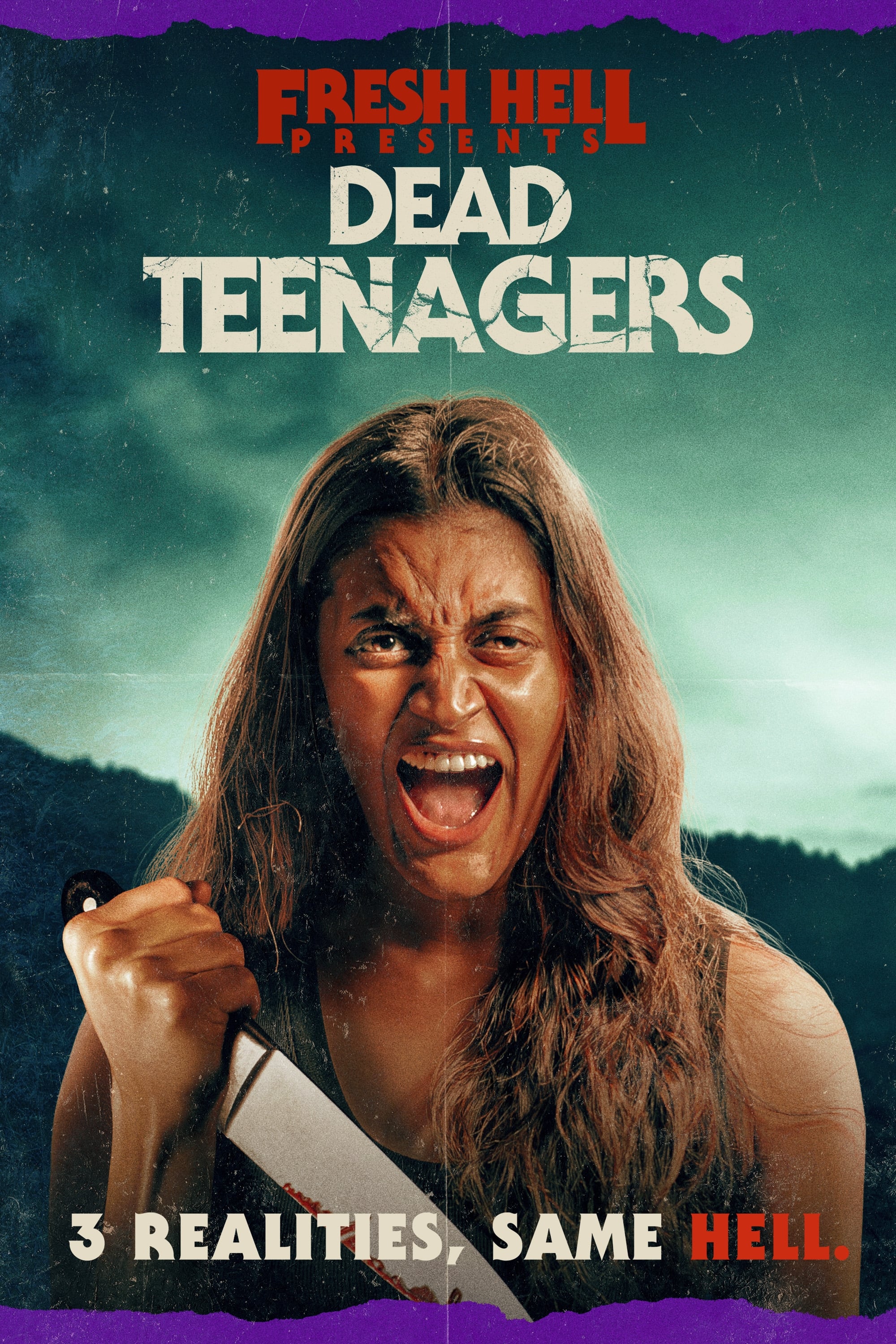 Dead Teenagers Hindi Dubbed Movie Poster (2024)