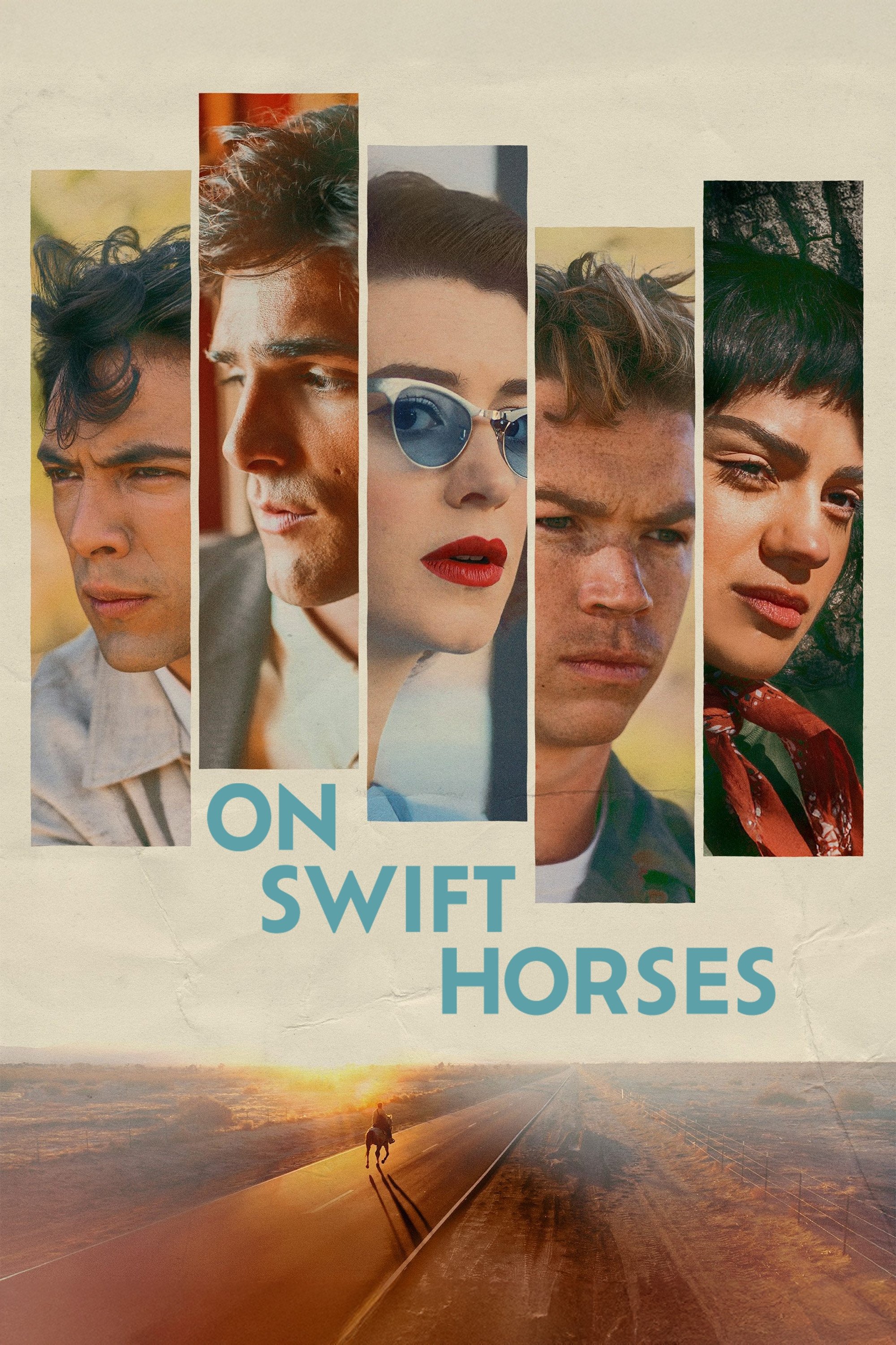 On Swift Horses Hindi Dubbed Movie Poster (2025)