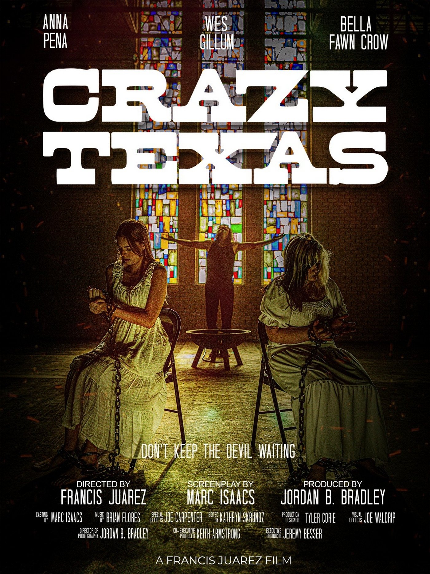 Crazy Texas Hindi Dubbed Movie Poster (2025)