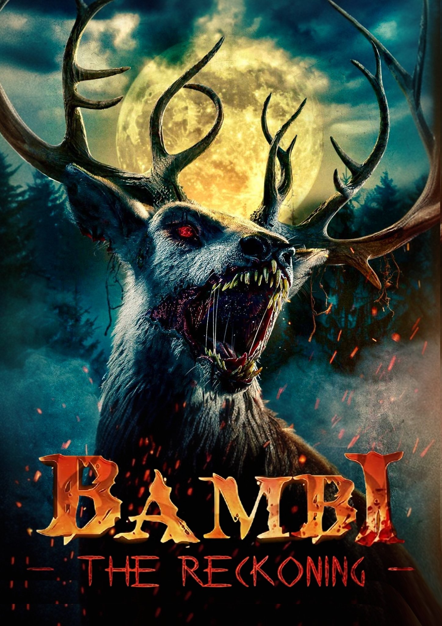 Bambi: The Reckoning Hindi Dubbed Movie Poster (2025)