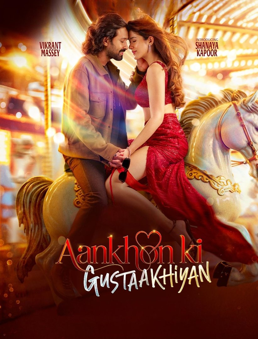 Aankhon ki Gustaakhiyan Hindi Dubbed Movie Poster (2025)