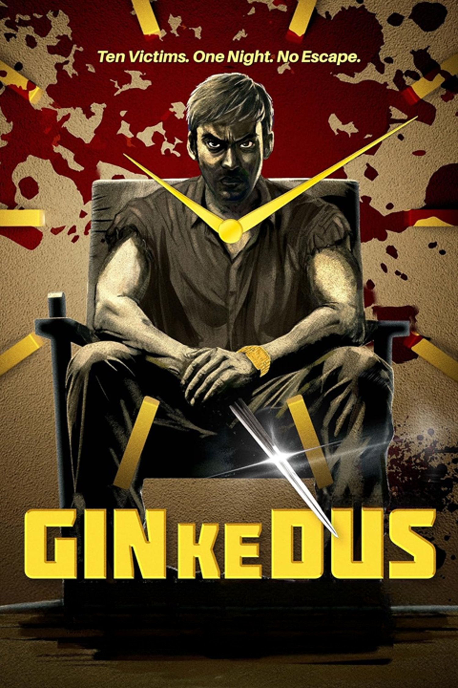 Gin Ke Dus Hindi Dubbed Movie Poster (2024)