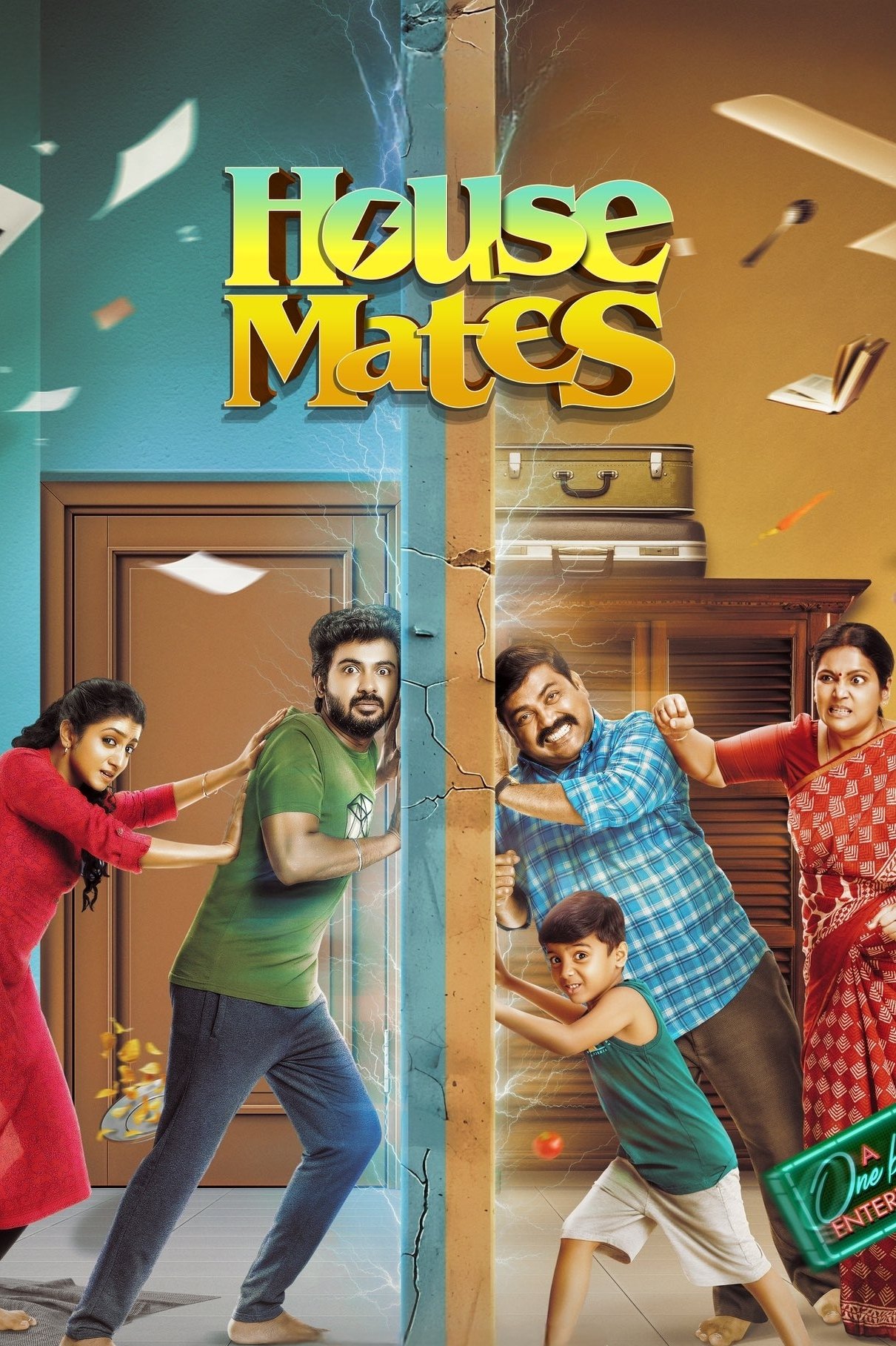House Mates Hindi Dubbed Movie Poster (2025)