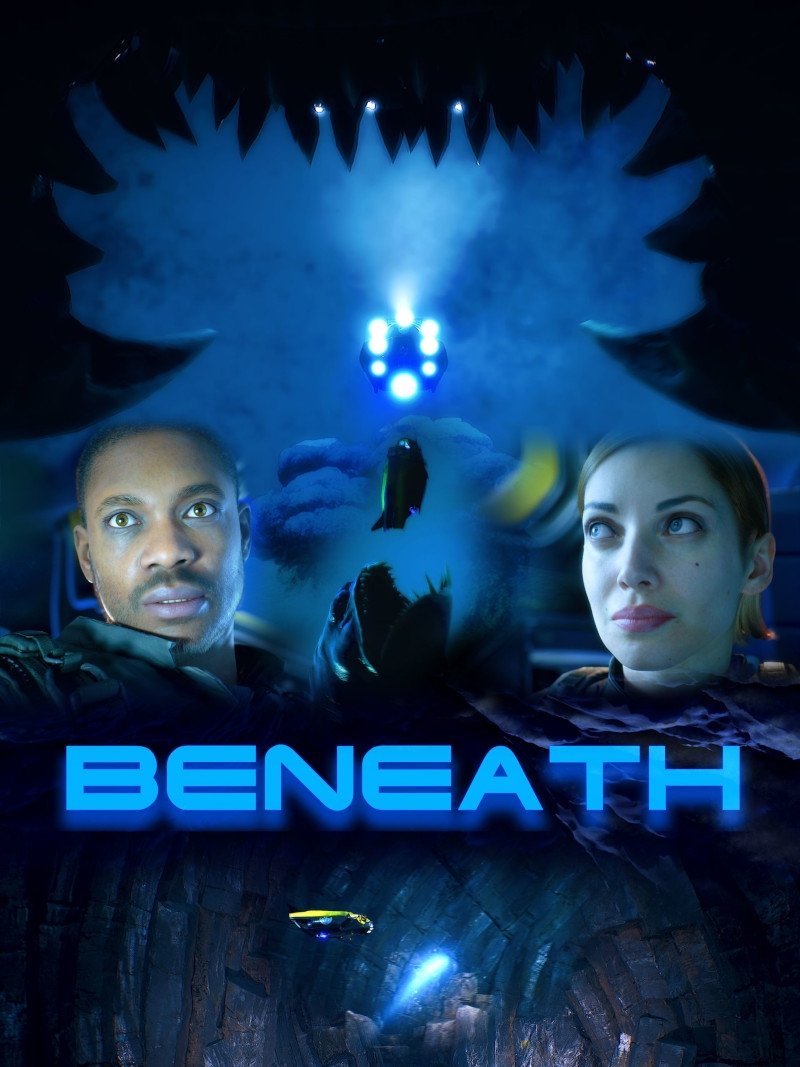 Beneath Hindi Dubbed Movie Poster (2025)