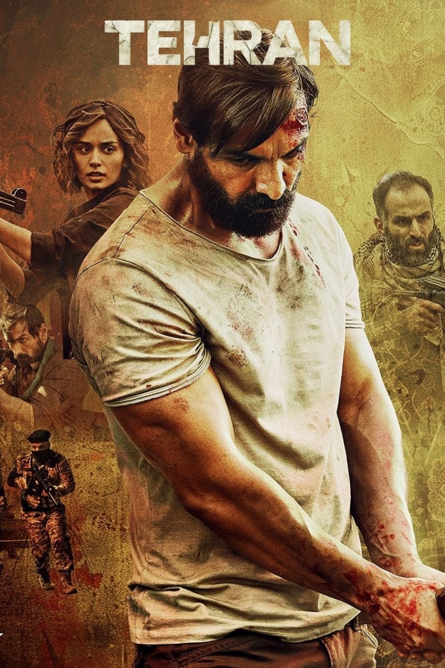 Tehran Hindi Dubbed Movie Poster (2025)