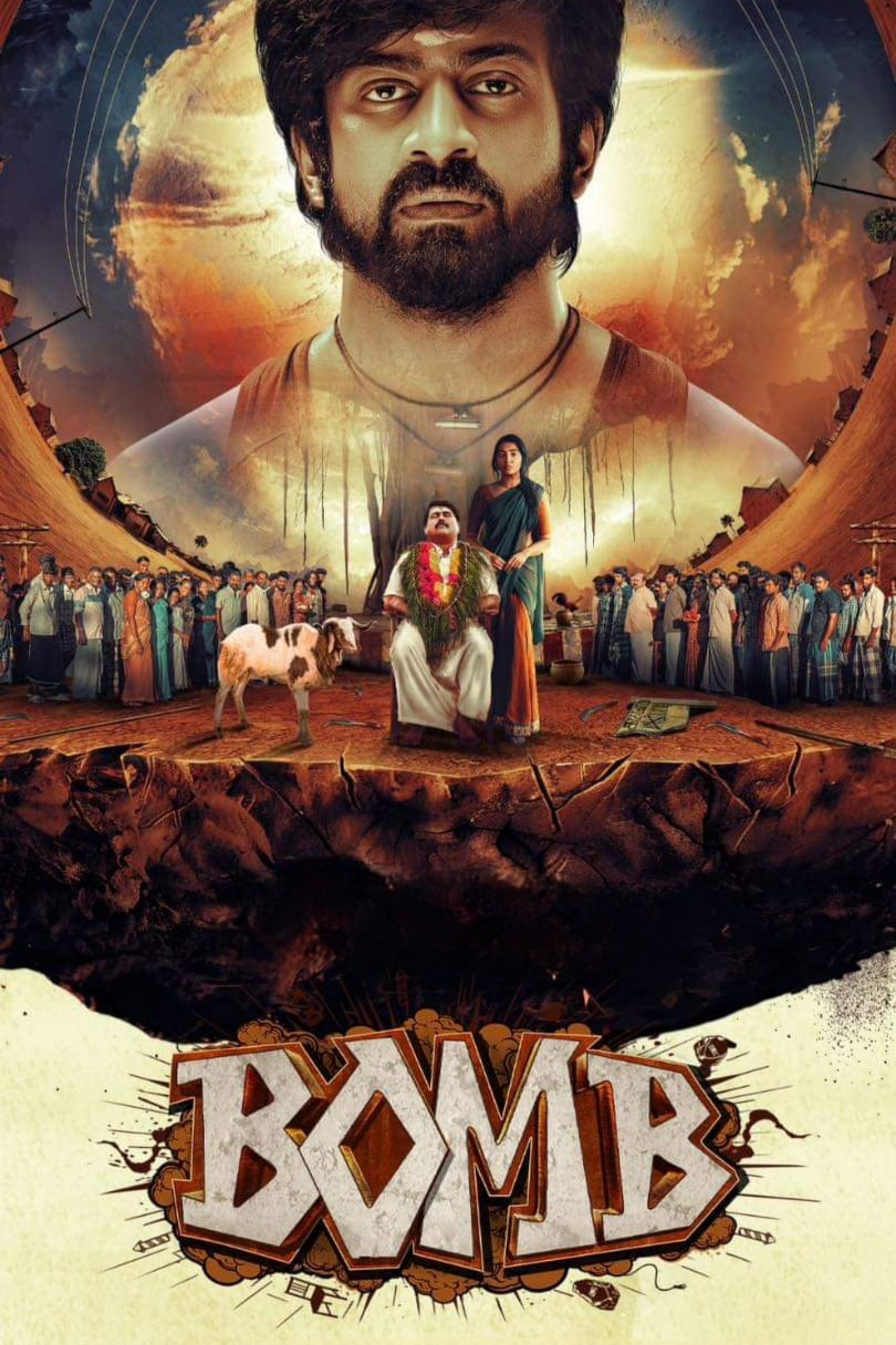 Bomb Hindi Dubbed Movie Poster (2025)