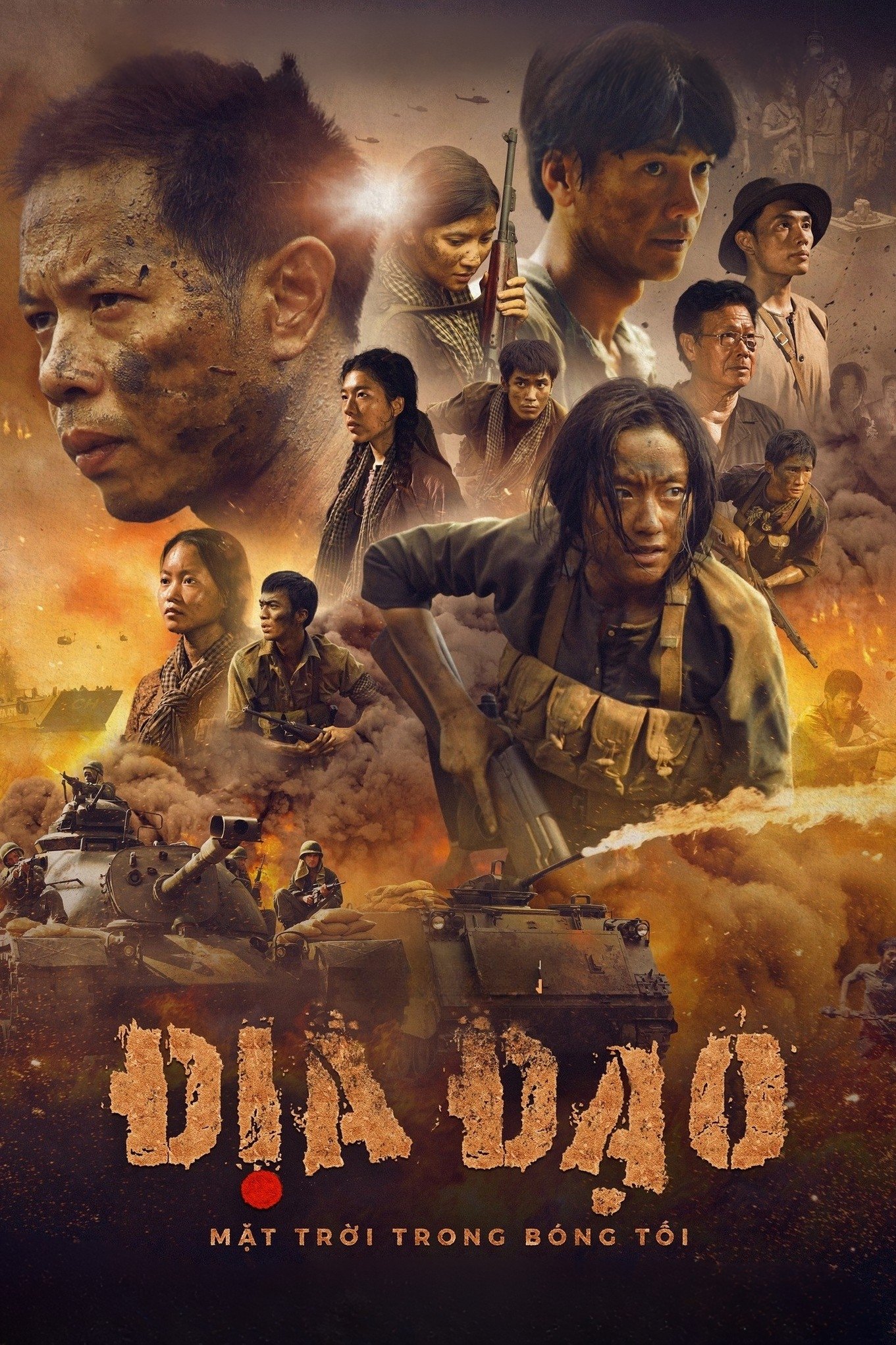 Tunnels: Sun in the Dark Hindi Dubbed Movie Poster (2025)