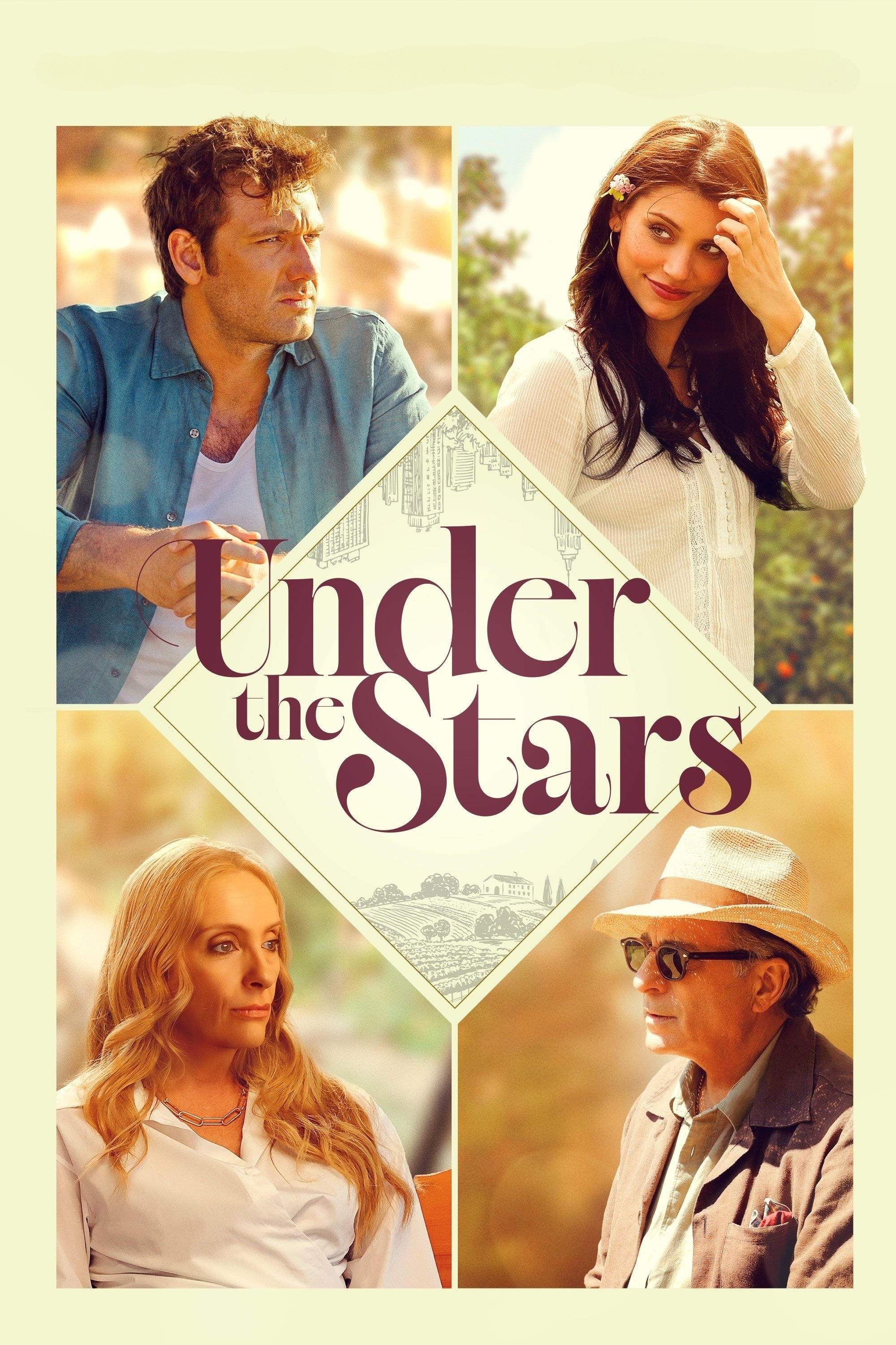 Under the Stars Hindi Dubbed Movie Poster (2025)