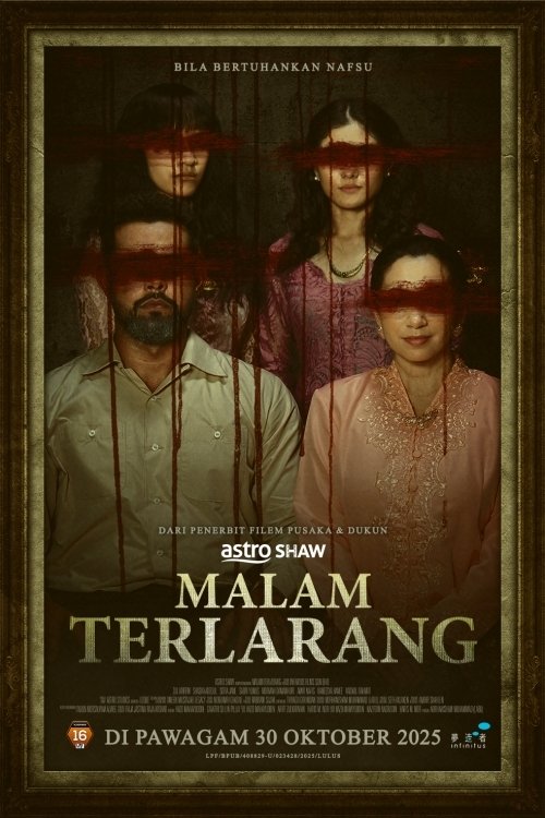 Malam Terlarang Hindi Dubbed Movie Poster (2025)