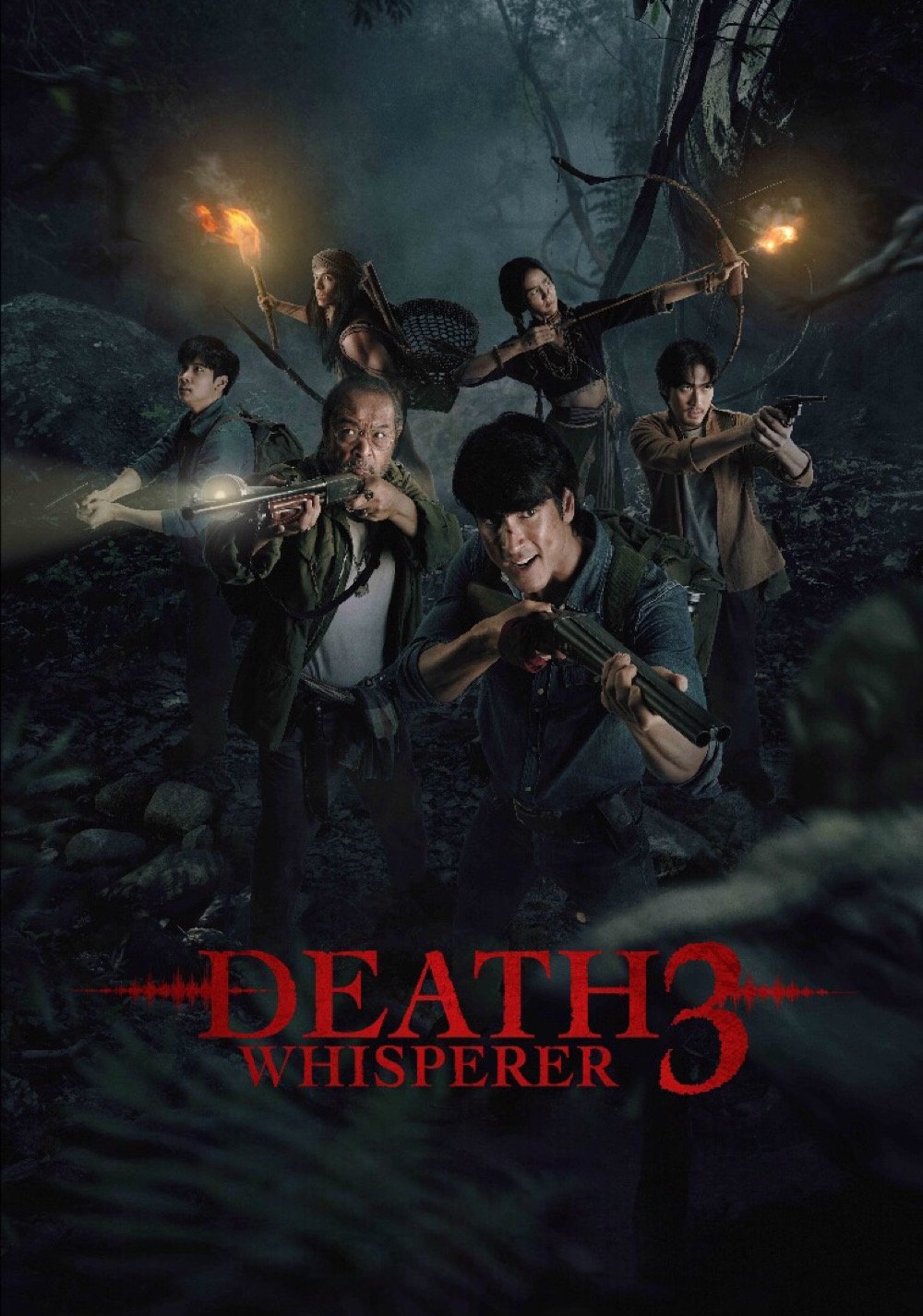 Death Whisperer 3 Hindi Dubbed Movie Poster (2025)