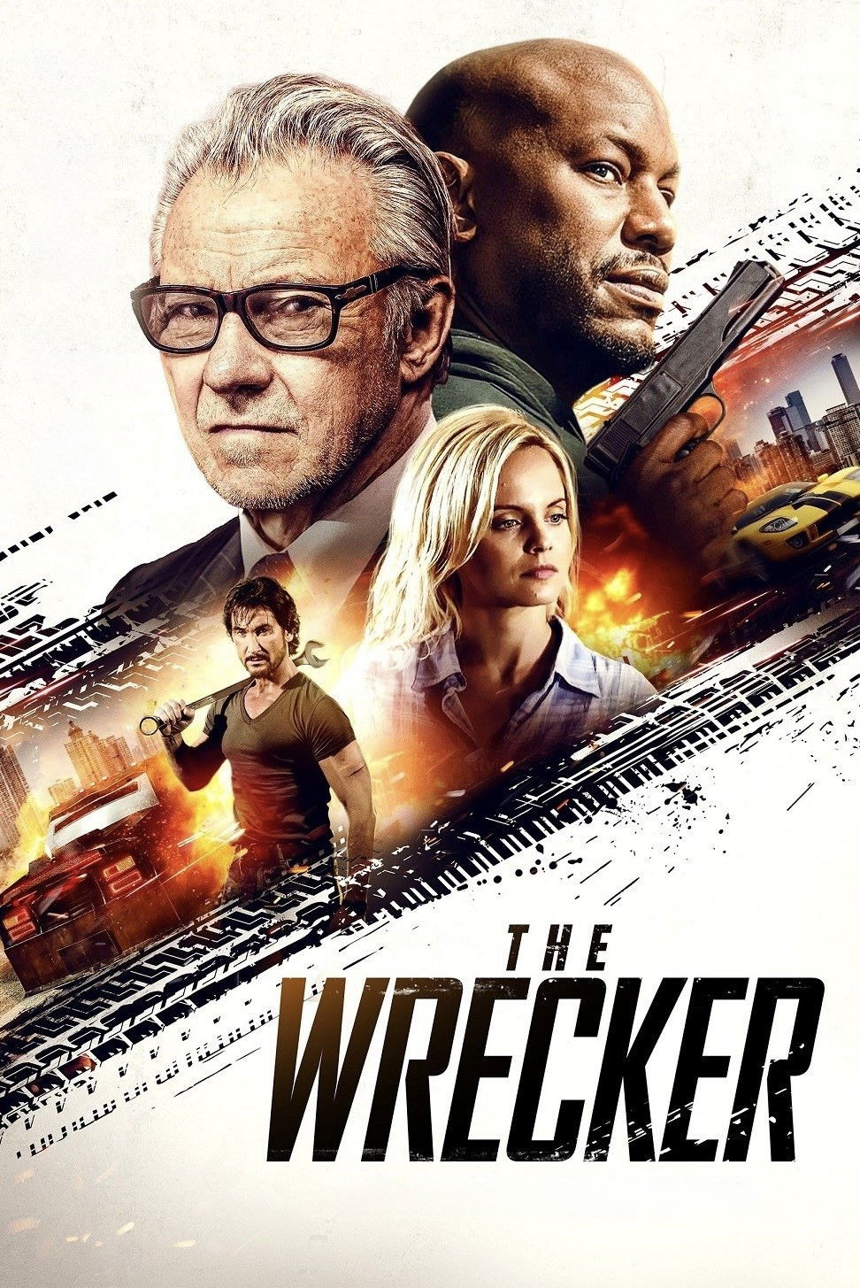 The Wrecker Hindi Dubbed Movie Poster (2025)
