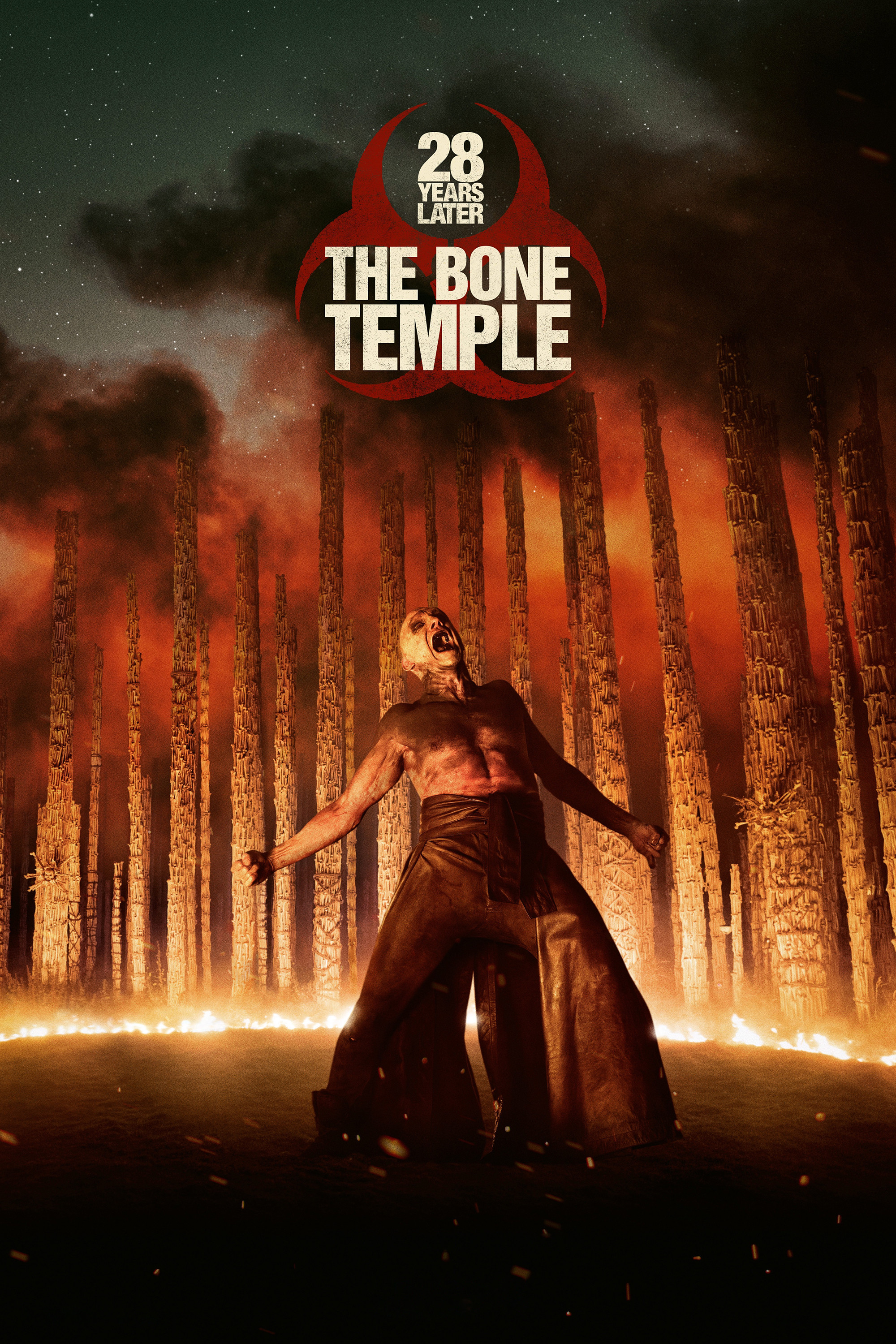 28 Years Later: The Bone Temple Hindi Dubbed Movie Poster (2026)