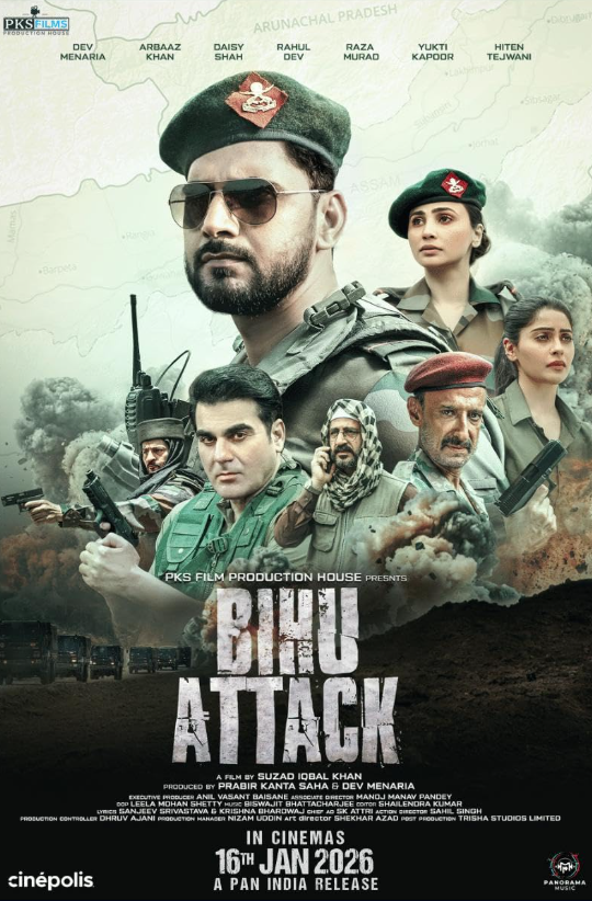 Bihu attack Hindi Dubbed Movie Poster (2026)