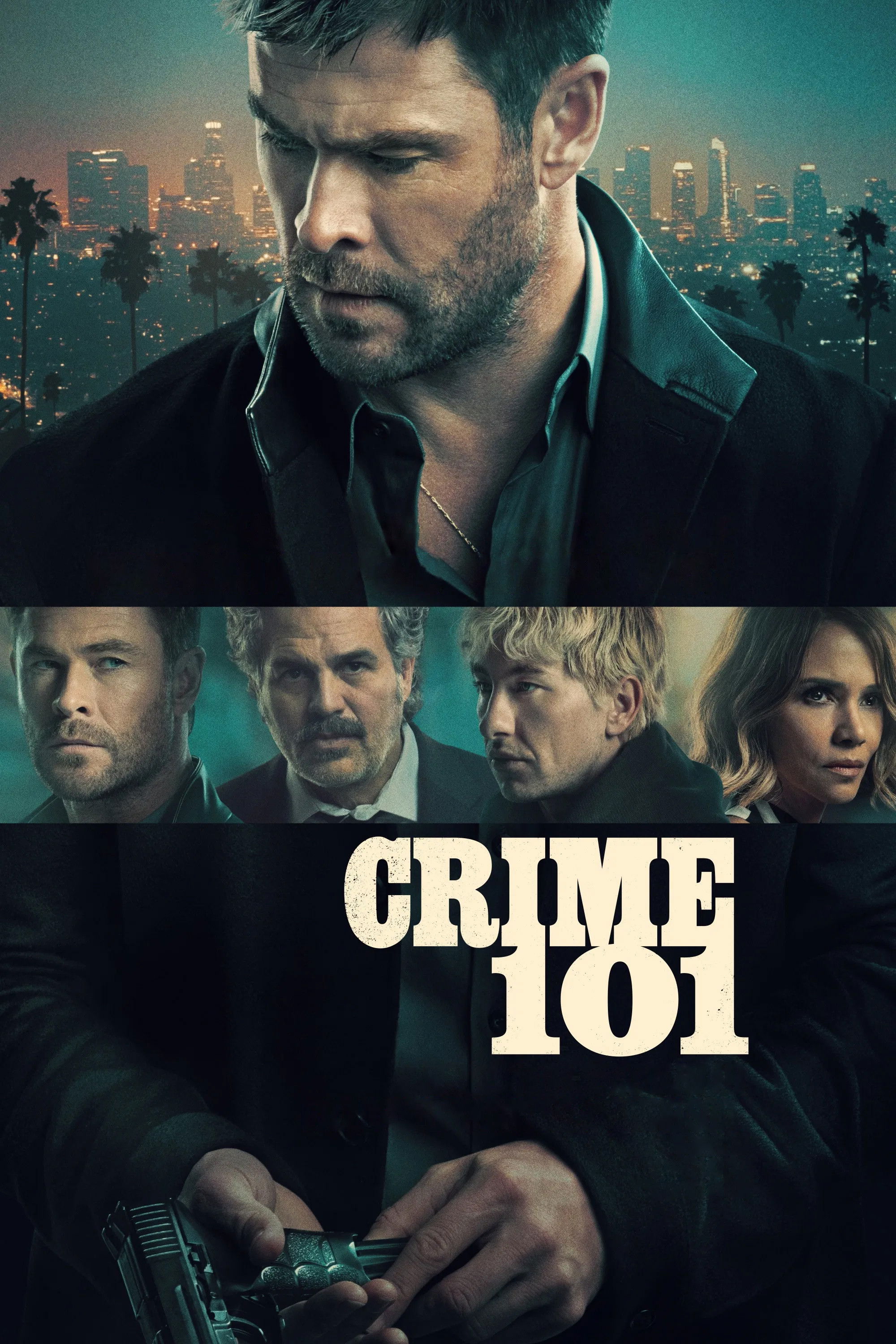 Crime 101 Hindi Dubbed Movie Poster (2026)