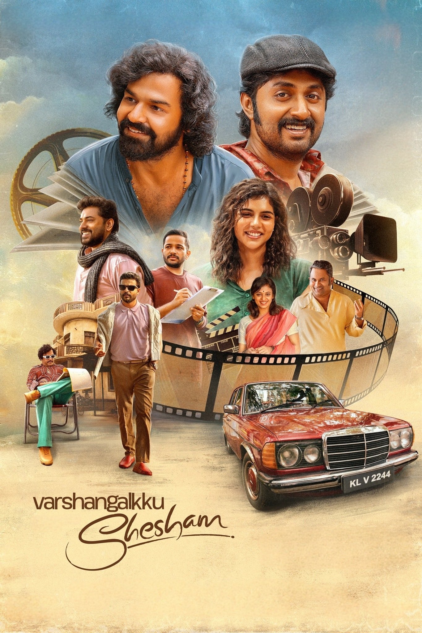 Varshangalkku Shesham Hindi Dubbed Movie Poster (2024)