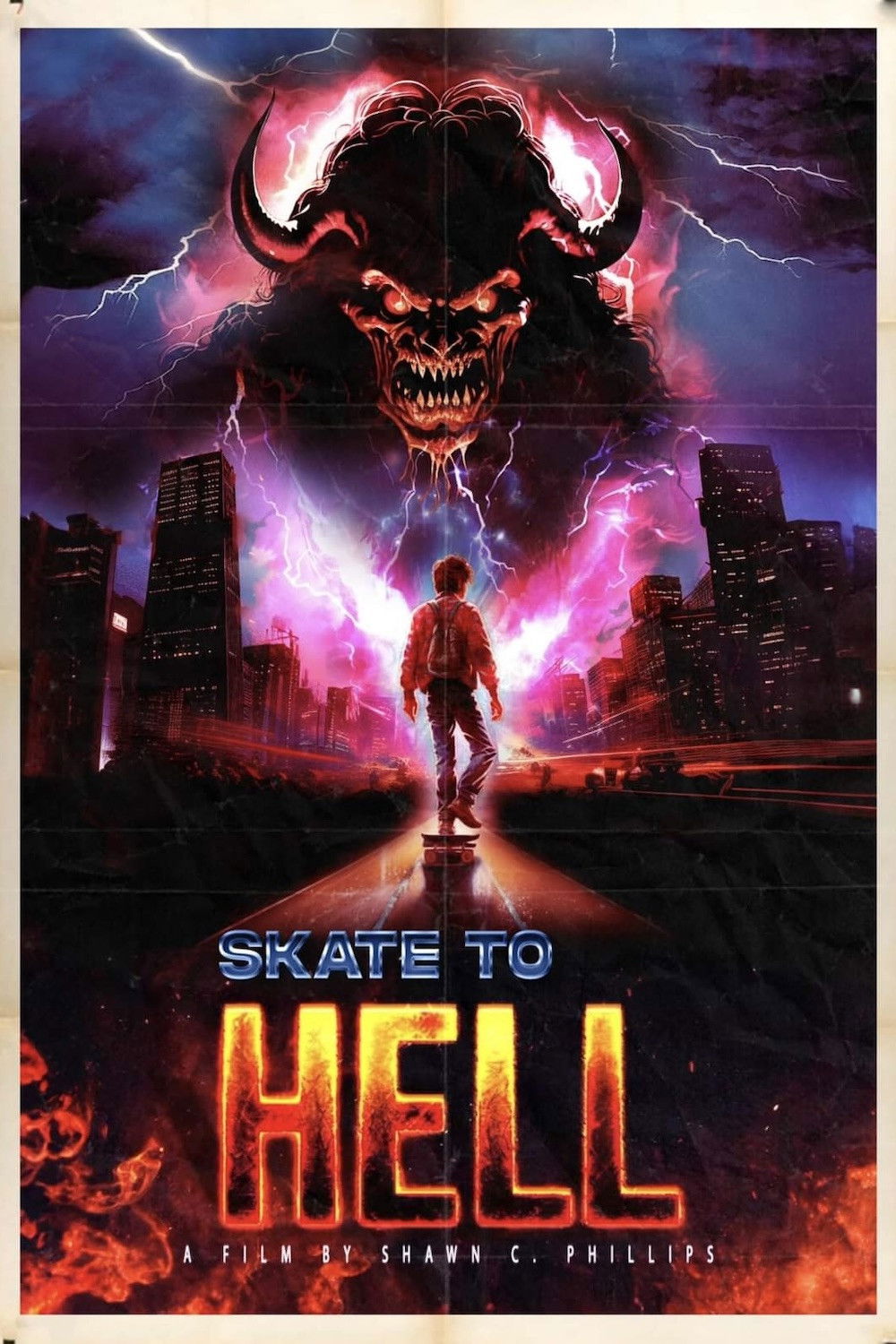Skate to Hell Hindi Dubbed Movie Poster (2026)