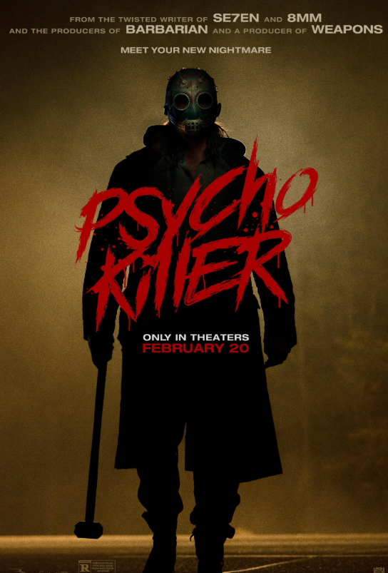 Psycho Killer Hindi Dubbed Movie Poster (2026)