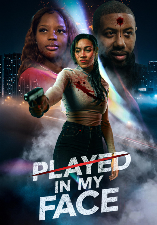 Played in My Face Hindi Dubbed Movie Poster (2025)